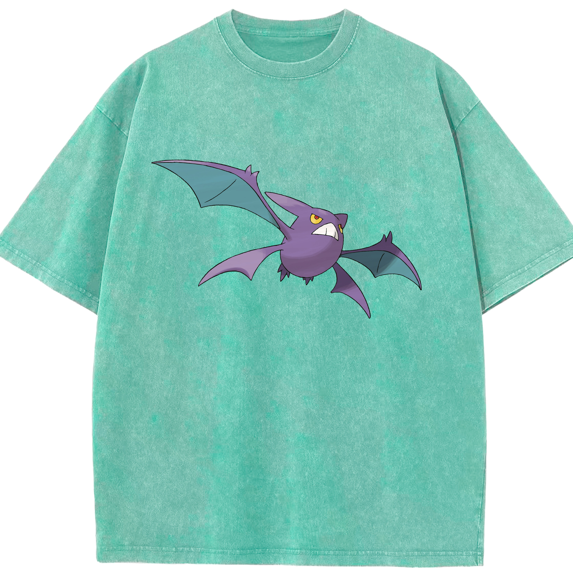 （画像用） ポケットモンスター Pokémon 綿100% ヴィンテージ風 半袖Tシャツ（フロントプリント）